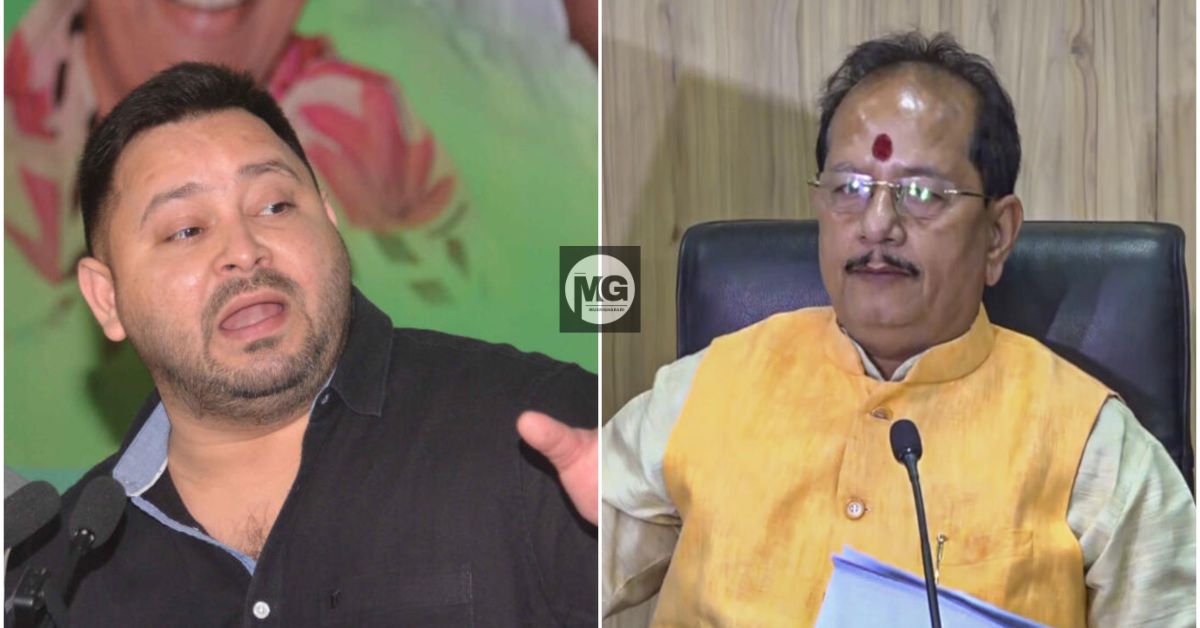 vijay sinha and tejashwi yadav